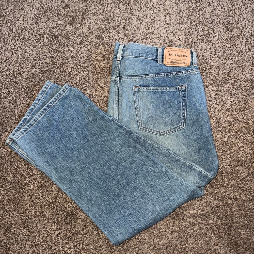 High Sierra Blue Straight Jeans Classic Denim